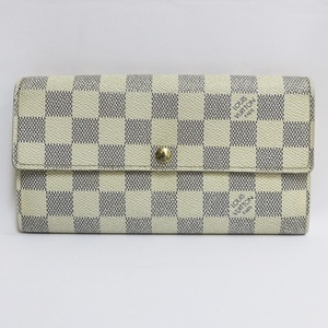 LOUIS VUITTON 　N61735 ポルトフォイユ・サラ　 長財布　中古品 used AB