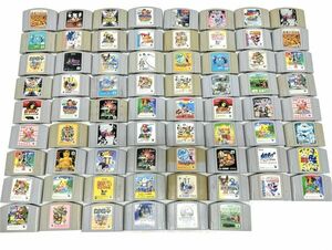N64 ニンテンドー64 ソフト 70本まとめてセット マリオ Nintendo 64 任天堂 ダブリ有
