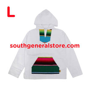 メキシコ製 L メキシカンパーカー Baja Hoodie Drug Rug サラペ