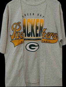即決 NFL グリーンベイ・パッカーズ メンズTシャツ【L】新品タグ付き Green Bay Packers