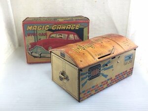 【希少】 ブリキ 米澤玩具 Magic Garage マジックガレージ レトロ ヴィンテージ 日本製 Yonezawa MADE IN JAPAN