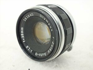 ♪ OLYMPUS オリンパス レンズ F.Zuiko Auto-S 1:1.8 f=38mm 中古 現状品 240811F5506