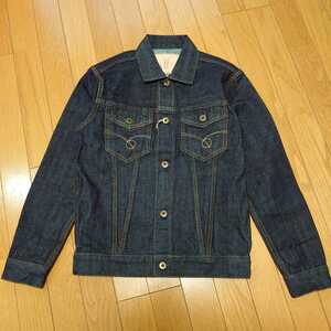 新品未使用 JAPAN BLUE JEANS ジャパンブルージーンズ デニムジャケット ジージャン 36 Gジャン 日本製 