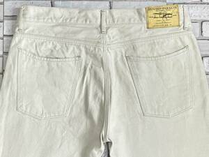 ＵＳＥＤ　スティーブンソンオーバーオール　STEVENSON OVERALL　LOT.727-OXW　La Jolla　ホワイトジーンズ　サイズ３４　日本製