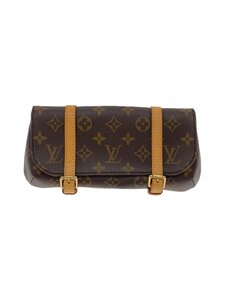 LOUIS VUITTON◆ポシェット・マレル_モノグラム・キャンバス_BRW/PVC/BRW/モノグラム