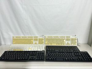 Y368/ELECOM/エレコム/パソコンキーボードまとめ売り6点/ワイヤレスキーボードTK-FDM057/USBキーボードTK-FCM062WH/TK-FCM062BK/動作未確認