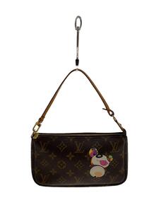 LOUIS VUITTON◆ポシェット・アクセソワール_モノグラム・パンダ_BRW/PVC/BRW