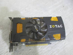 [H1-3/B-T4/Z60611-2]★ZOTAC GTX550Ti 1GB DDR5 192Bit グラフィックス カード★