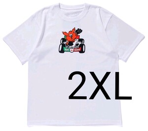 2XL レア 即発送 角田裕毅 YUKI TSUNODA VERDY T-shirt WHITE ヴェルディ Tシャツ ホワイト 白 半袖 メンズ F1 Formula 1 フォーミュラ