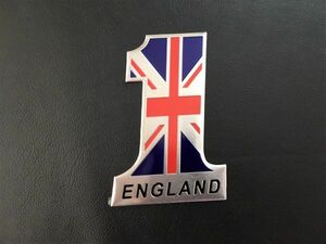 送料無料 イギリス 国旗 アルミ ステッカー MINI ミニ ジャガー ランドローバー ベントレー ロータス 車 バイク シール イングランド