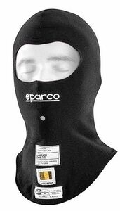 SPARCO（スパルコ） バラクラバ RW-11 EVO BALACLAVA ブラック 最上級モデル FIA：8856-2018