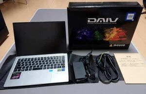 【超美品】DAIV Z4-I7G50SR-B マウスコンピュータGeForce RTX 3050 Laptop GPU搭載NVIDIA クリエイター向け14型ノートPC 送料無料