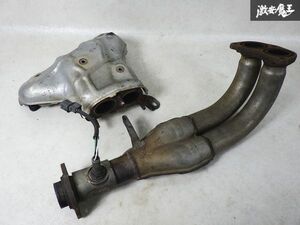 ホンダ純正 EG6 シビック SiR B16A エキマニ エキゾーストマニホールド たこ足 ノーマル 遮熱板付 棚2Q12