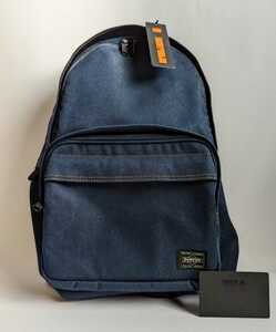 ★未使用★ HEAD PORTER インディゴ ポーター　INDIGO リュック デイパック バッグ ヘッドポーター