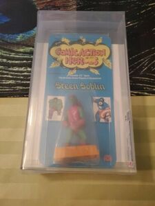 MEGO COMIC ACTION HEROES GREEN GOBLIN 1975! MOC! GRADED 75 BY CAS! VHTF! 海外 即決