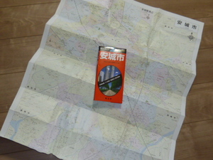 中古地図★マップ★都市地図 愛知県 安城市★愛知県13★2003年7月★昭文社★MAP★エアリアマップ★