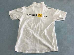 ルノーF1 RENAULTF1 半袖ジップシャツ 新品