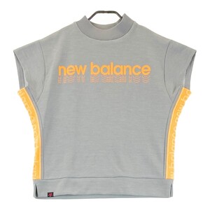 NEW BALANCE ニューバランス 2023年モデル ダンボールニット 半袖トレーナー グレー系 1 [240101300085] ゴルフウェア レディース