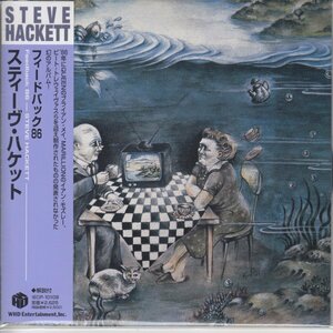 紙ジャケ STEVE HACKETT / FEEDBACK 86（国内盤CD）