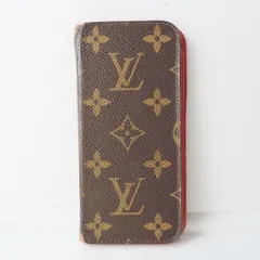 LOUIS VUITTON(ルイヴィトン) 携帯電話ケース モノグラム IPHONE7&8フォリオ M61907 ルージュ