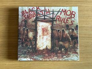 美品 貴重 盤面良好 2CD ブラックサバスMOB RULES 悪魔の掟 Newリマスター盤　Deluxe Edition ロニー ジェイムス ディオ