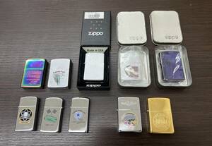 #5709まとめ　ZIPPO ジッポー オイルライター 1０点まとめ　コレクター収集品　お宝あるかも　スリムタイプも含む　状態それぞれ