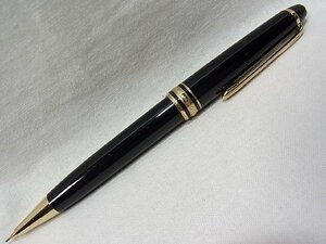 モンブランMONTBLANC：マイスタ－シュテックゴ－ルドクラシック　メカニカルペンシル細字0.7mm：新品では御座いません※若干使用感有り