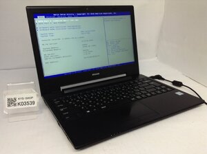 ジャンク/ MouseComputer MPro-NB391 Intel Core i7-8550U メモリ16.38GB SSD480.1GB 【K03539】