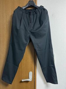 macqloマックロ24ss ultimex one tuck tapered easy pants定番S新品パンツ