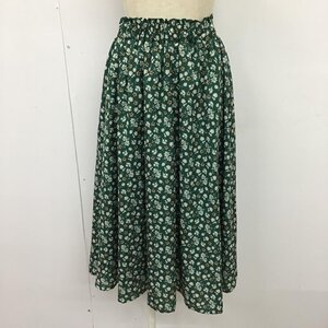 CECIL McBEE M セシルマクビー スカート ロングスカート CMB-038 ギャザースカート Skirt Long Skirt 緑 / グリーン / 10103998