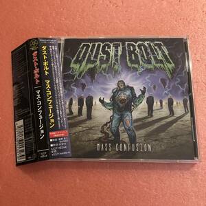 美品 CD 国内盤 ボーナストラック 帯付 ダスト ボルト マス コンフュージョン Dust Bolt Mass Confusion Thrash Metal