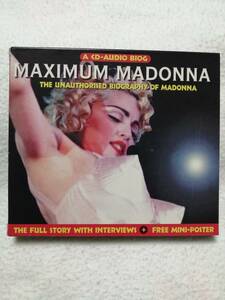 【廃盤CD】Maximum Madonna UKオリジナル　マドンナ自身のコメント入りアルバム