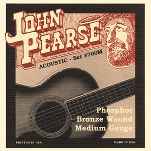 John Pearse #700M Medium 013-056 Phosphor Bronze ジョン ピアース アコギ弦