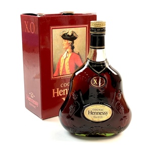 ヘネシー Hennessy XO 金キャップ グリーンボトル 700ml ブランデー コニャック 【古酒】