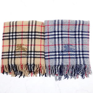 BURBERRY WOOL BLANKET 2SET COLOR バーバリー ウールブランケット ノバチェック 2色 2枚セット ひざ掛け