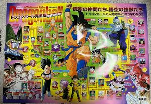 ドラゴンボール　完全版　販促　ポスター　相関図