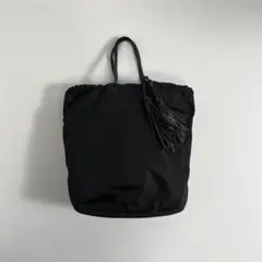 PRADA FRINGE tessuto nylon bag