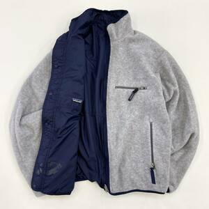 ビンテージ 90s patagonia glissade jacket usa製 fleece old オールド パタゴニア グリセード フリース ナイロン ジャケット リバーシブル