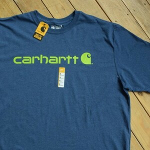 新品 カーハート Carhartt Tシャツ メンズ XLサイズ ブランドロゴ ビックシルエット WIP ストリート タグ付き未使用品 ワーク T1419