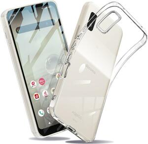 AQUOS wish2 / wish ケース クリア TPU SH-51C SHG06 米軍MIL規格取得 AQUOS wish カバー SH-M20 ストラップホール付 （クリア）