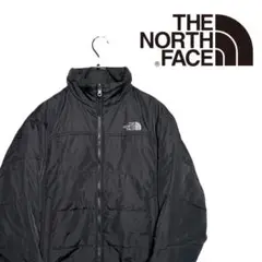 ⛽ノースフェイス　ナイロンジャケット　NORTHFACE　中綿ジャケット　黒