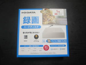 TV録画　ハードディスク　I.O DATA HDD-UT1W 1TB