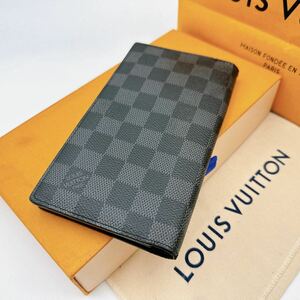 2933【美品】LOUIS VUITTON ルイヴィトン ダミエ グラフィット ポルトフォイユ コロンブス 長財布 二つ折り財布 ウォレット N63116/CT3152