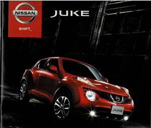 日産　ジューク　カタログ+OP　JUKE