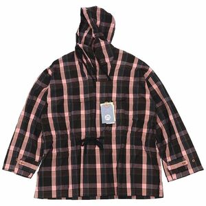 I0391S 新品 KAPTAIN SUNSHINE/アノラックパーカー 【サイズ：38】 Charcoal Plaid ジャケット キャプテンサンシャイン