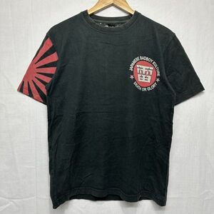 カミナリ モータース 雷 KAMINARI テッド マン カンパニー ショート スリーブ 半袖 Tシャツ 中排気量 M 黒 ブラック b19738