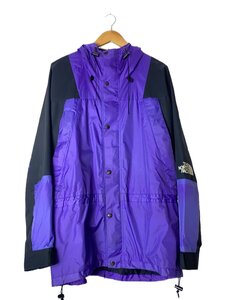 THE NORTH FACE◆90s/Mt.Light JKT 1st 1994/USA製/プリントロゴ/パープル/L/ゴアテックス//