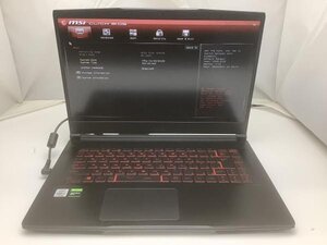 ジャンク!msi MS-16R4○Core i7 10750H 2.6G 16G 512G + 1T