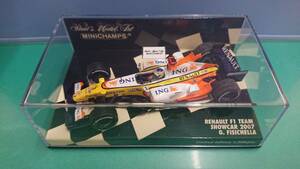 MINICHAMPS 1/43 ルノー F1 チーム SHOWCAR 2007 ジャンカルロ・フィジケラ　ミニチャンプス