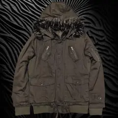 【美品】archive military jacket y2k grange M